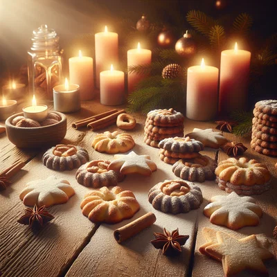 Cover der Sammlung Plätzchen für die Adventszeit