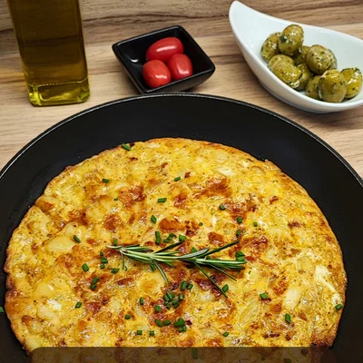 Spanische Tortilla de Patatas
