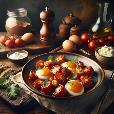 Tomaten-Ei-Rührei