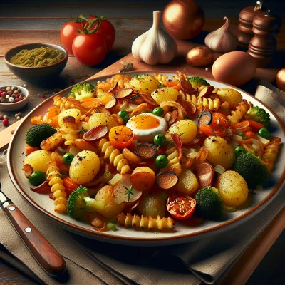 Kartoffel-Karotten-Gratin