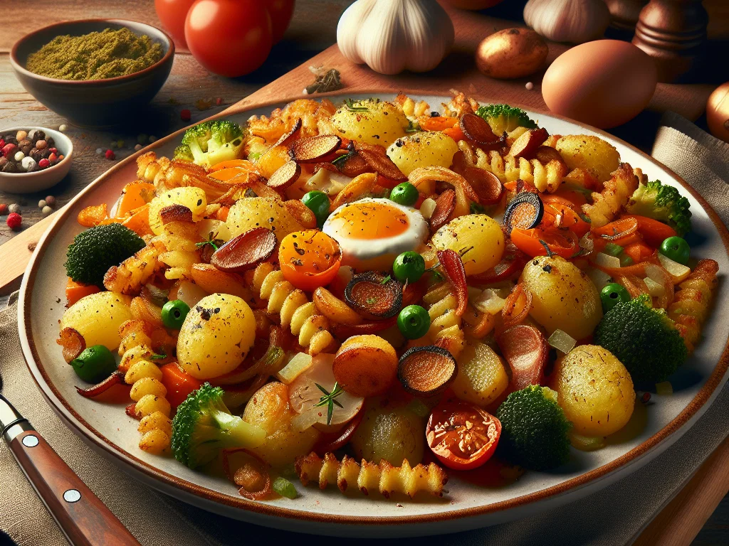 Kartoffel-Karotten-Gratin