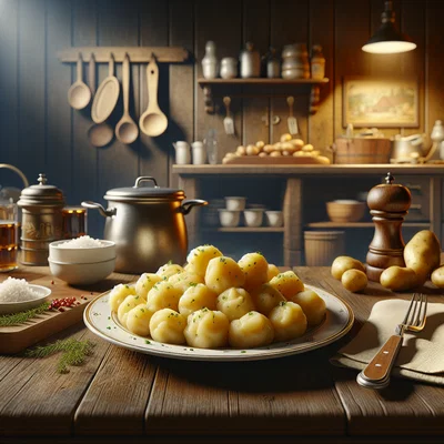 Klassische Kartoffelknödel