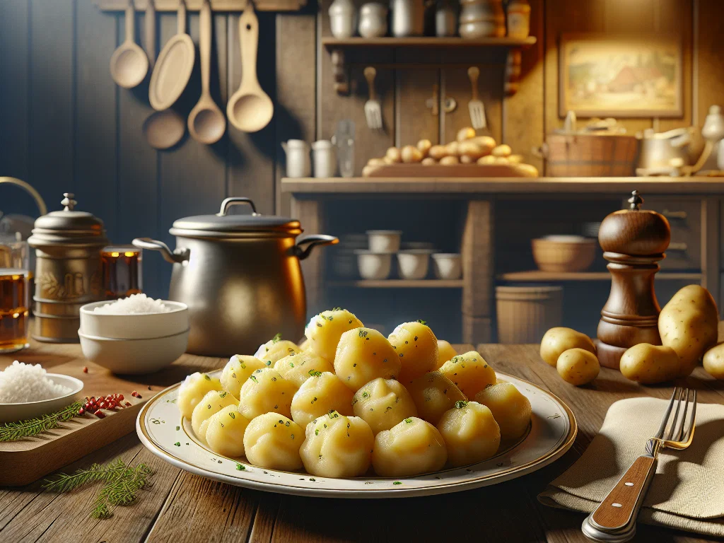Klassische Kartoffelknödel