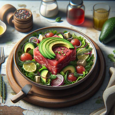 Rote-Bete-Tartar mit Avocado