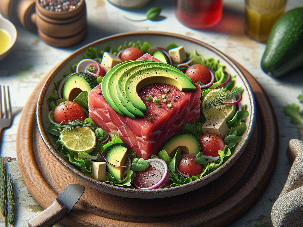 Rote-Bete-Tartar mit Avocado