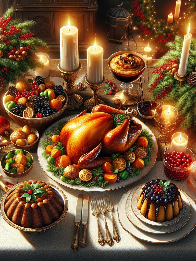 Cover der Sammlung Weihnachtliches Abendessen