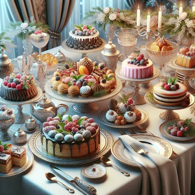 Cover der Sammlung Desserts für ein Festessen