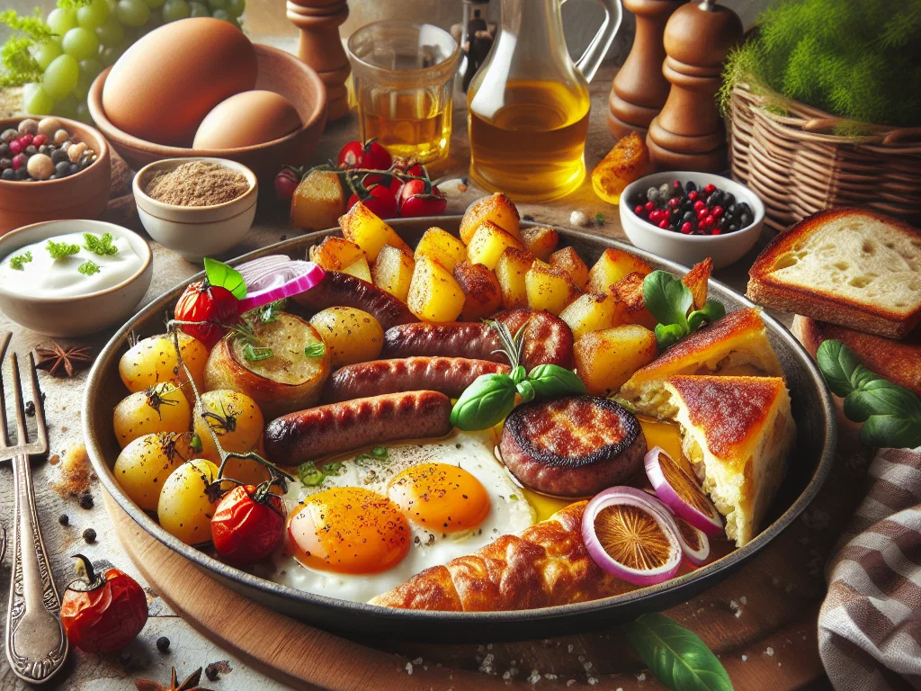 Blätterteig-Taschen mit Skyr und Kartoffeln