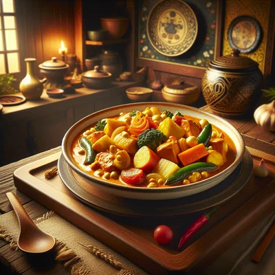 Räuchertofu-Kokos-Curry