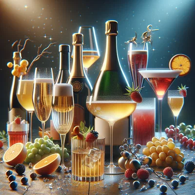 Cover der Sammlung Besondere Getränke für Silvester