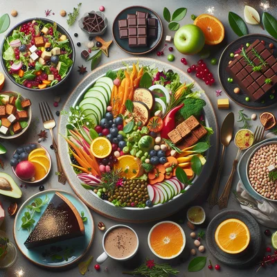 Cover der Sammlung Silvester Menü: Vegetarisch und Vegan