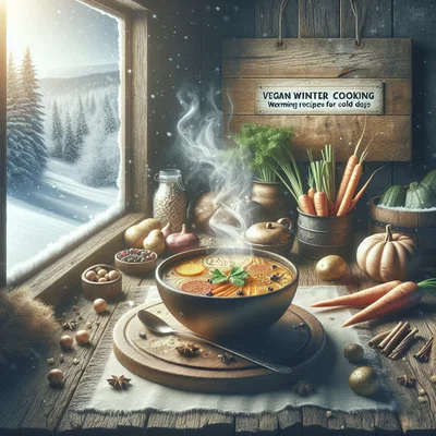 Cover der Sammlung Vegane Winterküche: Wärmende Rezepte für kalte Tage