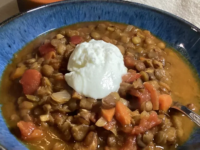 Gretasomis vegetarisches Linsenchili