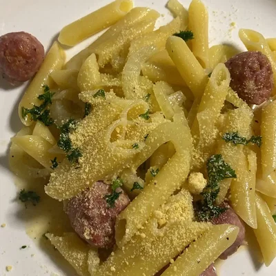 Gretasomis Pasta mit Salsiccia und Fenchel