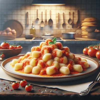 Gnocchi alla Sorrentina aus dem Ofen