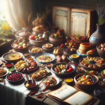 Cover der Sammlung Traditionelle Rezepte für den Weltgebetstag