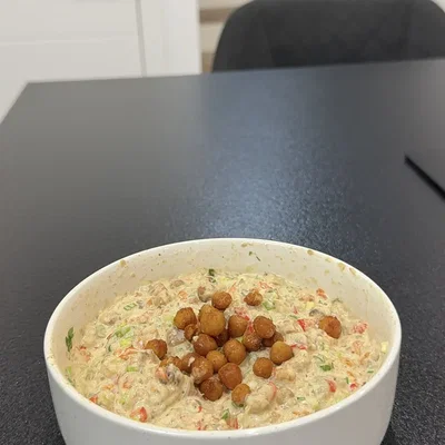 Melanzani-Kichererbsen Dip