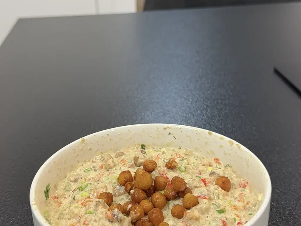 Melanzani-Kichererbsen Dip