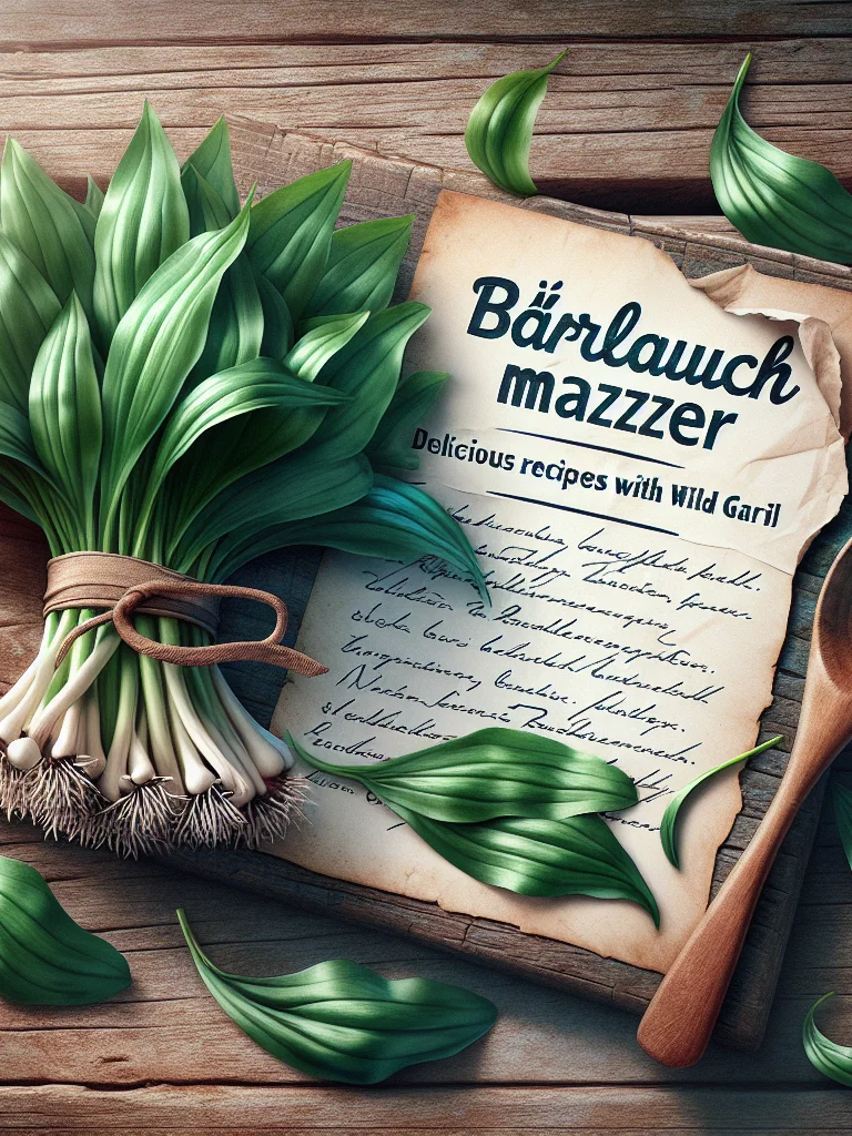 Cover der Sammlung Bärlauchzauber: Köstliche Rezepte mit Wildknoblauch