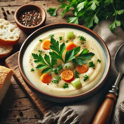 Vegane Kartoffelsuppe