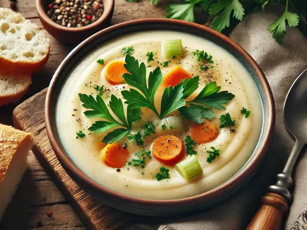 Vegane Kartoffelsuppe