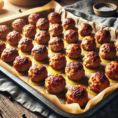 Ofen-Frikadellen & Rotkohlsalat mit dem perfekten Gewürz-Twist