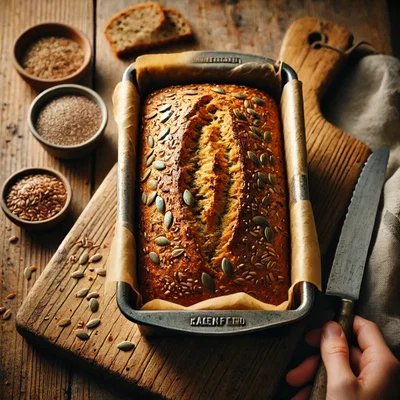 Dinkel-Roggenbrot mit Biss