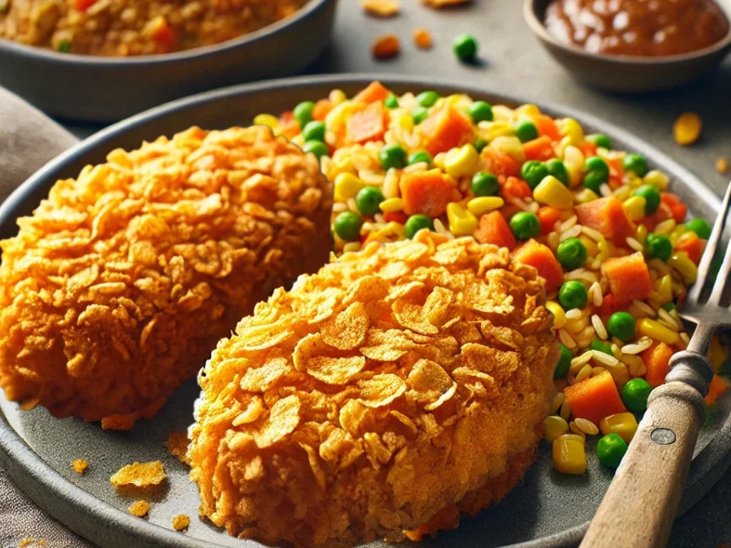 Crunchy Hack-Cordon Bleu mit Salami & Käse