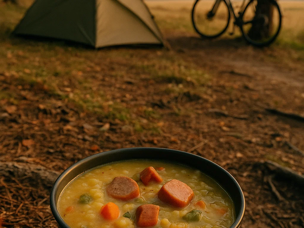 Waldpfad-Eintopf mit Wurst