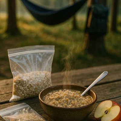 Apfel-Zimt-Porridge Deluxe
