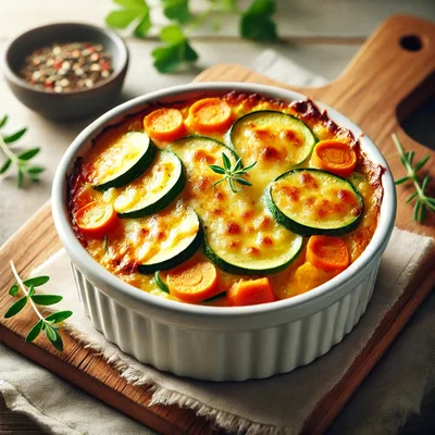 Gemüseauflauf mit Käse