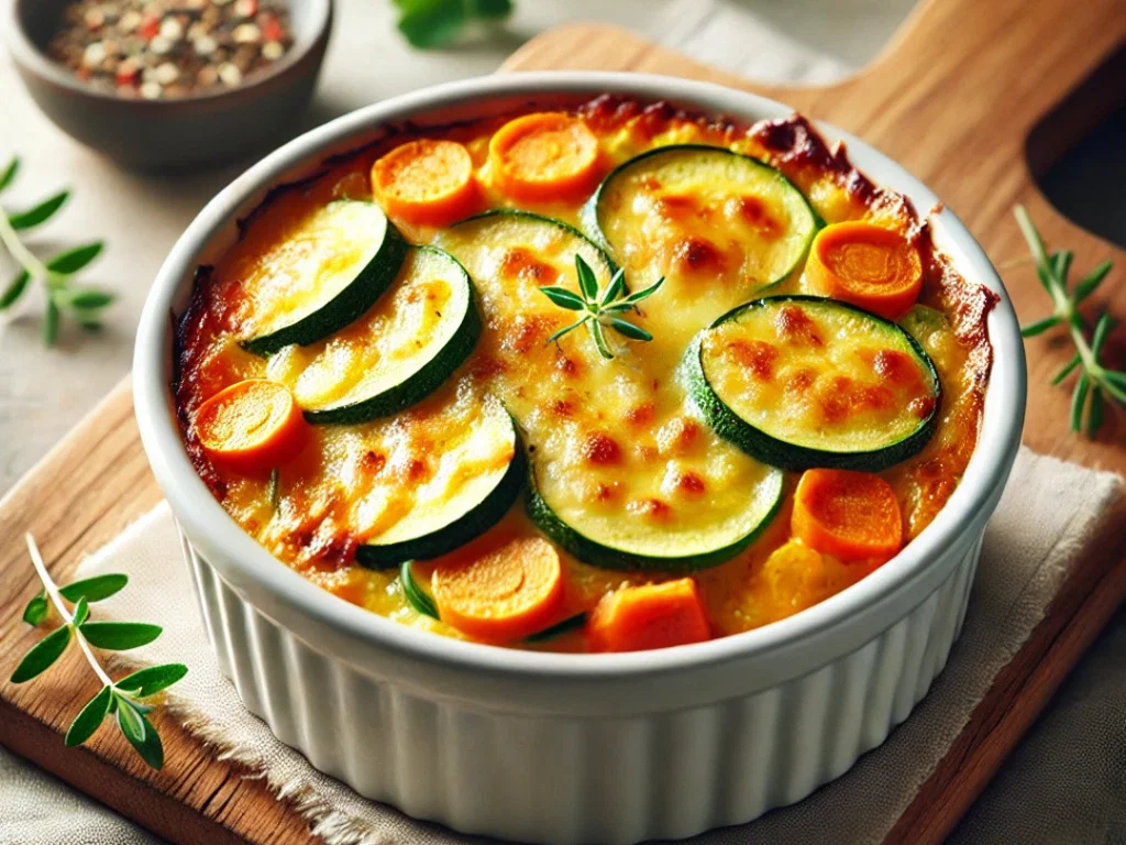 Gemüseauflauf mit Käse