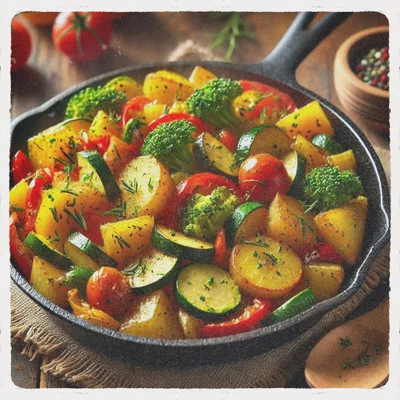 Kartoffel-Gemüse-Pfanne