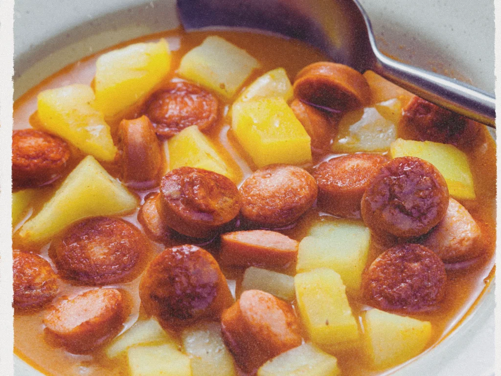 Wurst-Kartoffel-Gulasch