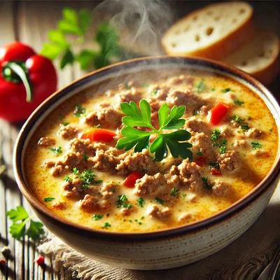Herzhafter Hackfleisch-Paprika-Eintopf