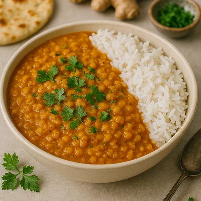 Kokos Linsen Curry