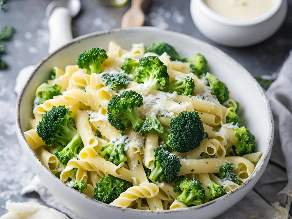 Nudeln mit Brokkoli und Mascarpone