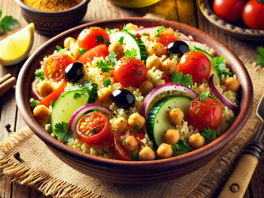 Mediterraner Couscous-Salat