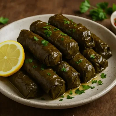 Vegan Dolma – Gefüllte Weinblätter aus Armenien