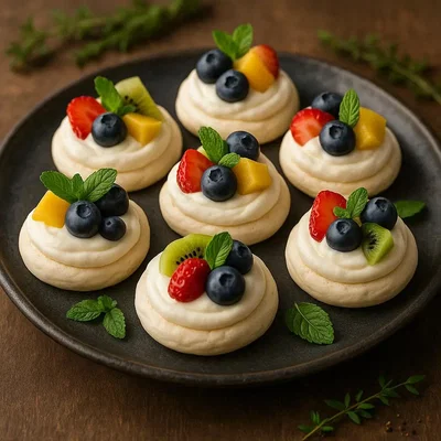 Mini-Vegan Pavlovas