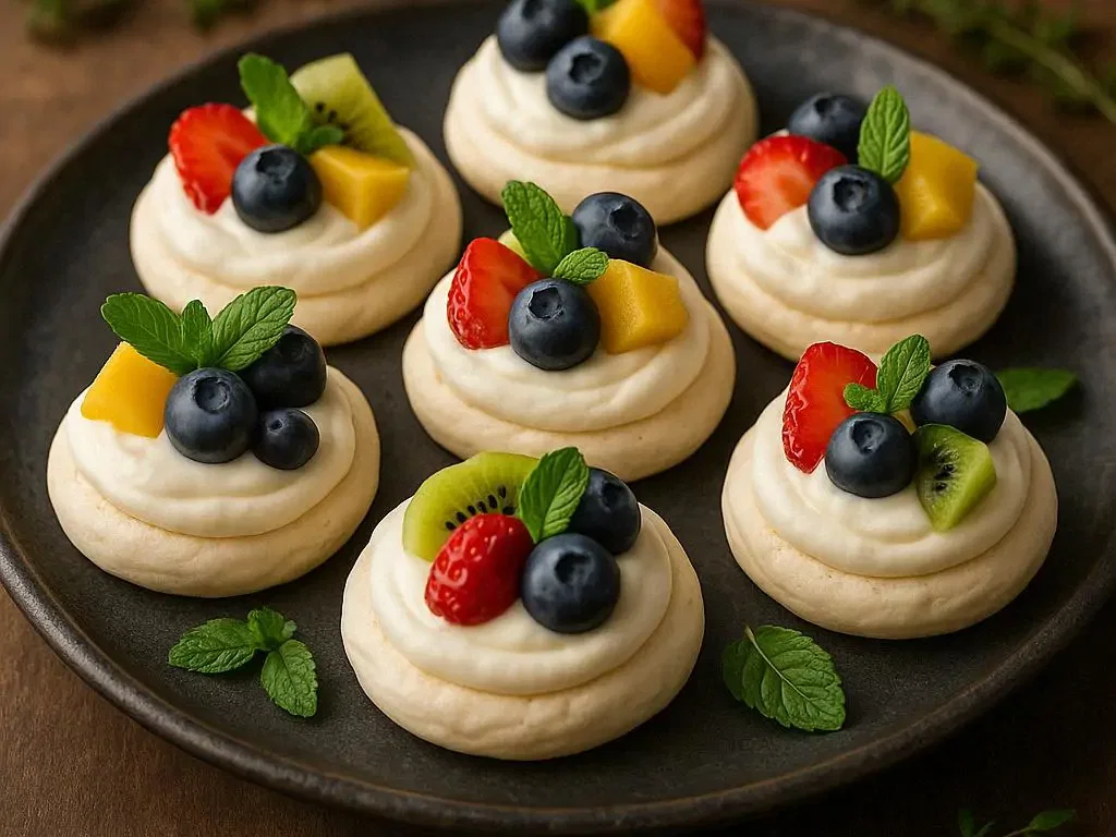 Mini-Vegan Pavlovas