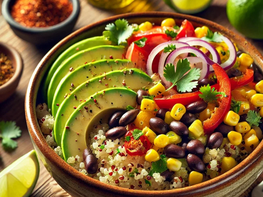 Mexikanische Quinoa-Bowl