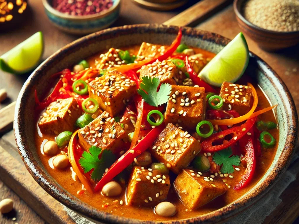 Thai Erdnuss-Tofu