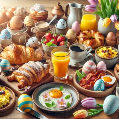 Cover der Sammlung Oster-Brunch: Köstliche Rezepte für ein Festliches Frühstück