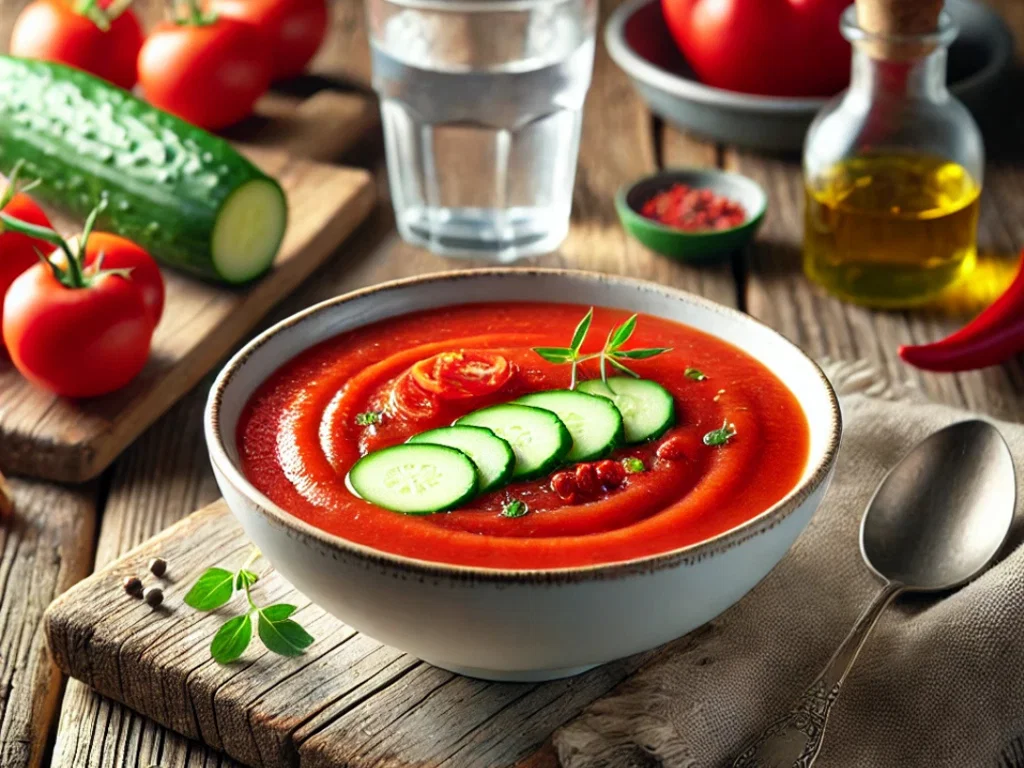 Erfrischende Gazpacho
