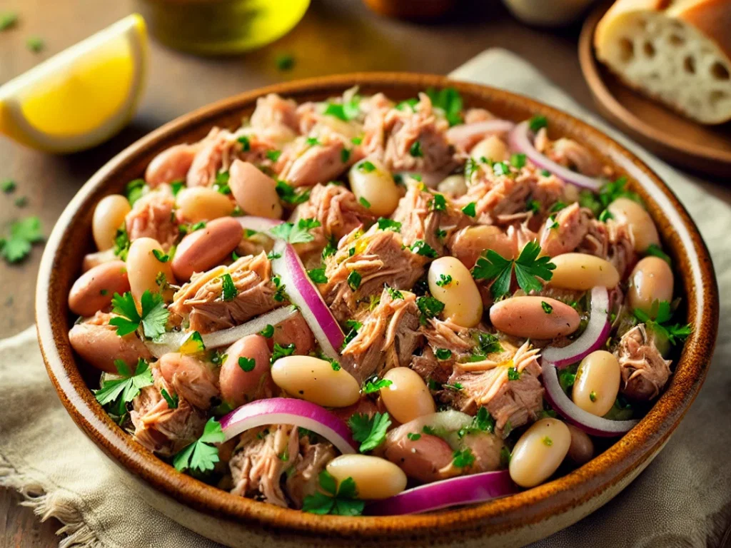 Thunfisch-Bohnen-Salat