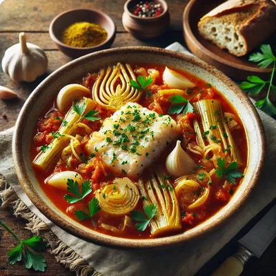 Französisches Fischragout