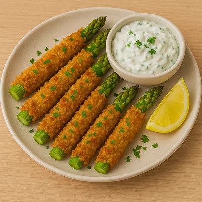 Crispy Spargelsticks
