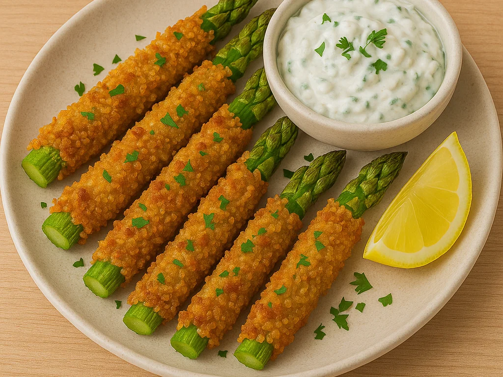 Crispy Spargelsticks