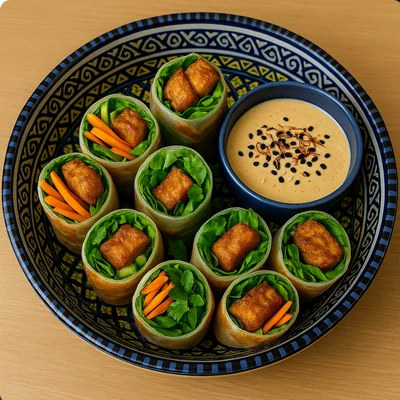 Thai Chicken Rolls